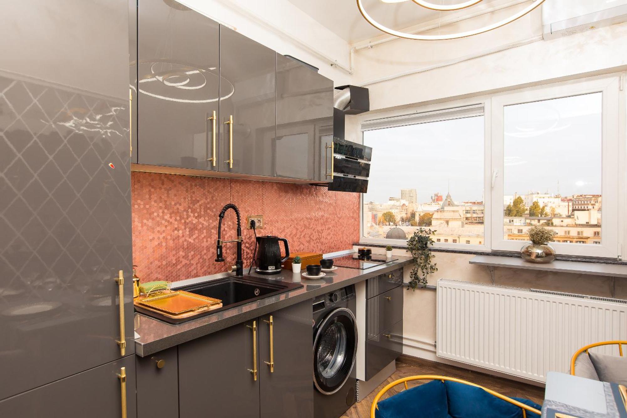Royalty Apt With City Views On Calea Victoriei Boekarest Buitenkant foto