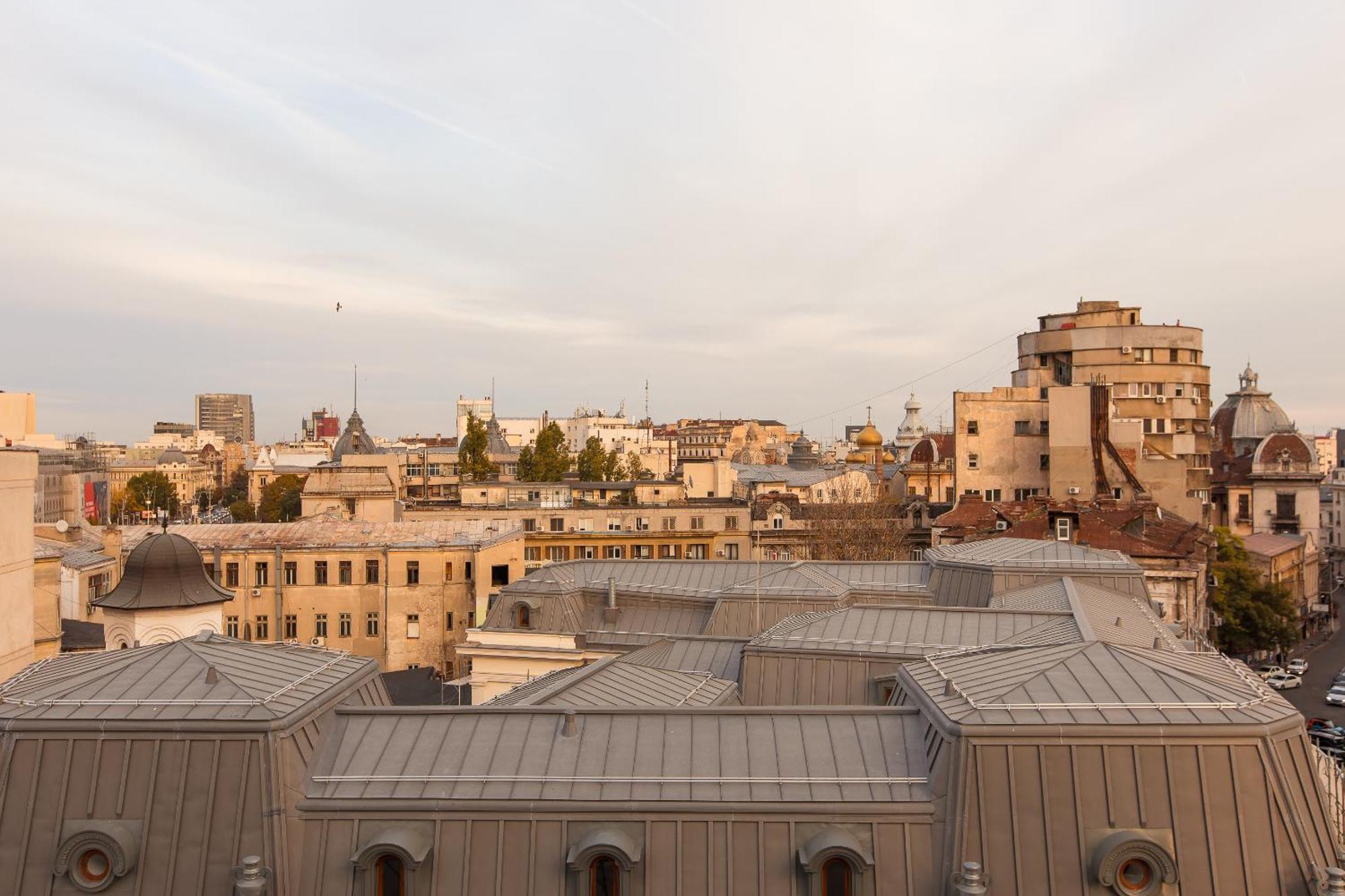 Royalty Apt With City Views On Calea Victoriei Boekarest Buitenkant foto
